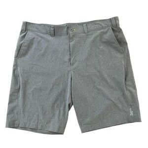 Eddie Bauer Mens Outdoor Golf Flexion Amphib Shorts 40 Gray Activewear Casual